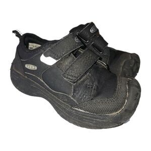 KEEN SPEED HOUND Sz 9C Black High Traction Outdoor Trail Hiking Sneakers Shoes